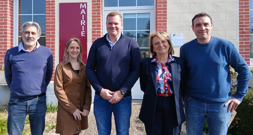 Le maire et ses adjoints